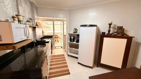 Seasonal rental in Ed. Tatiane: 2 bedrooms // private terrace