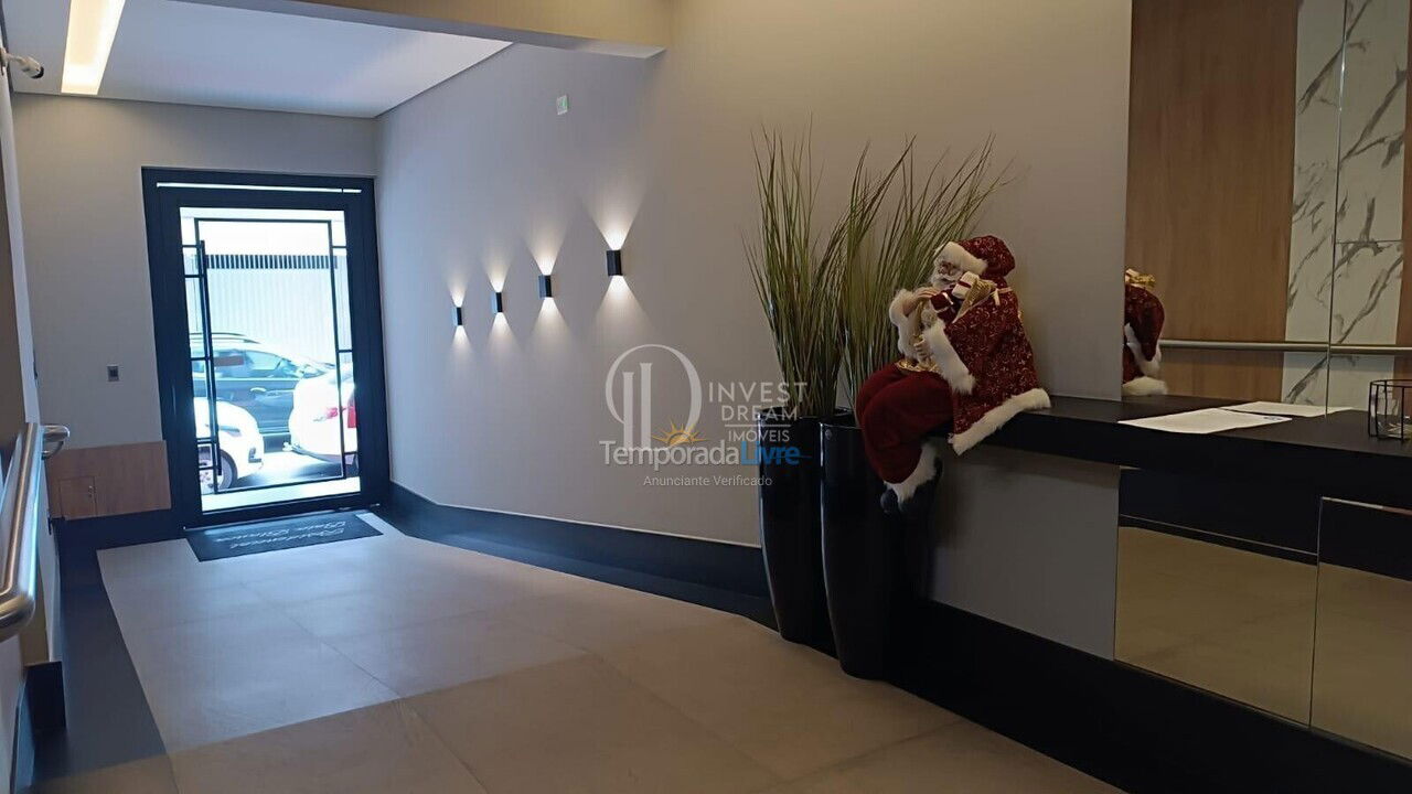 Apartment for vacation rental in Itapema (Meia Praia)