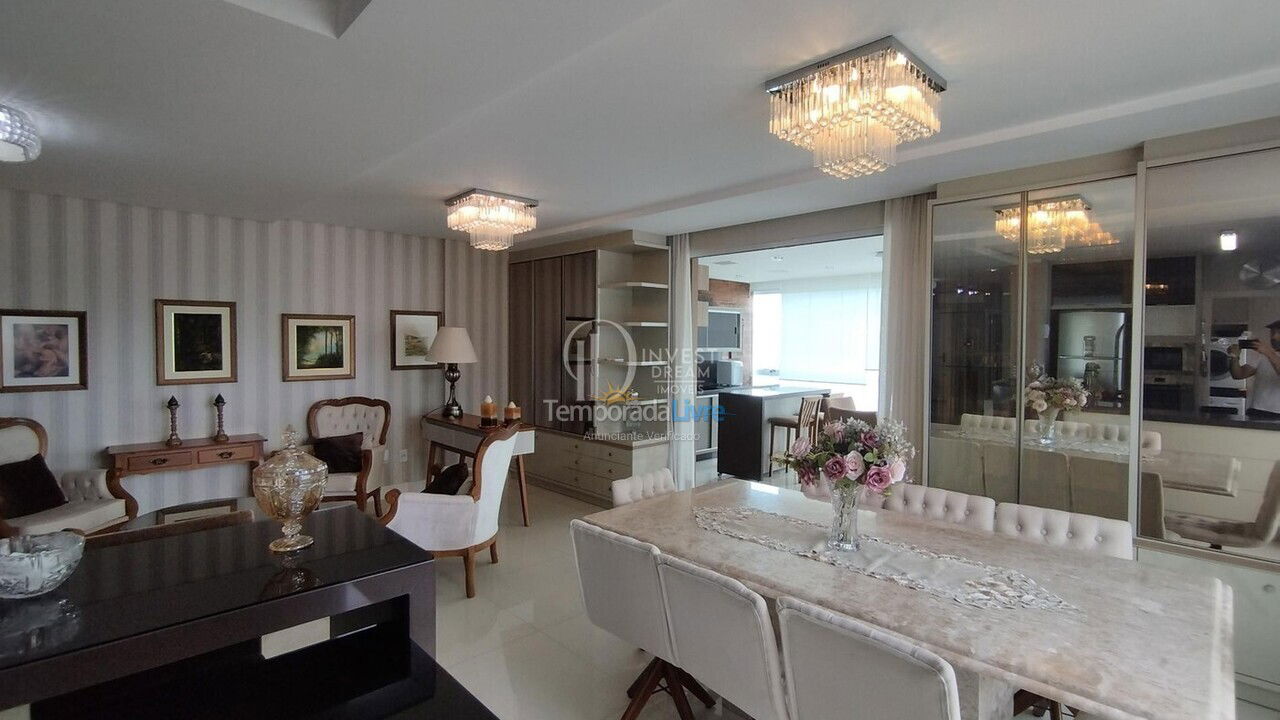 Apartamento para aluguel de temporada em Itapema (Meia Praia)