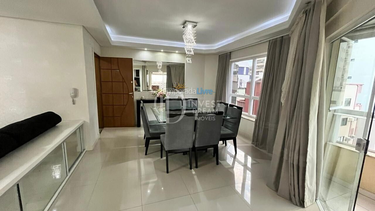 Apartment for vacation rental in Itapema (Meia Praia)