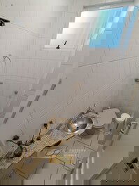 3 Dormitorios com churrasqueira quadra mar