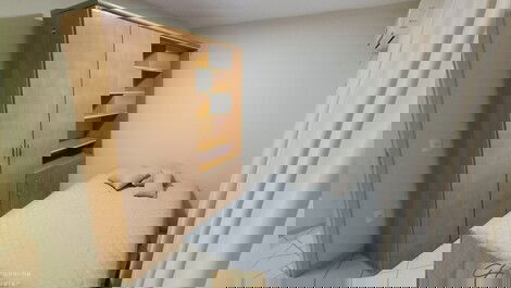 3 Dormitorios com churrasqueira quadra mar