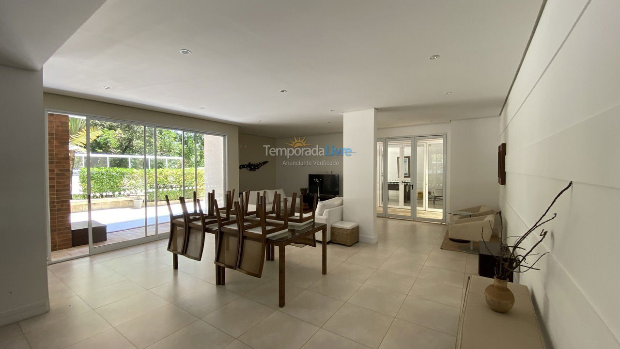 Apartamento para aluguel de temporada em Bertioga (Riviera de São Lourenço)