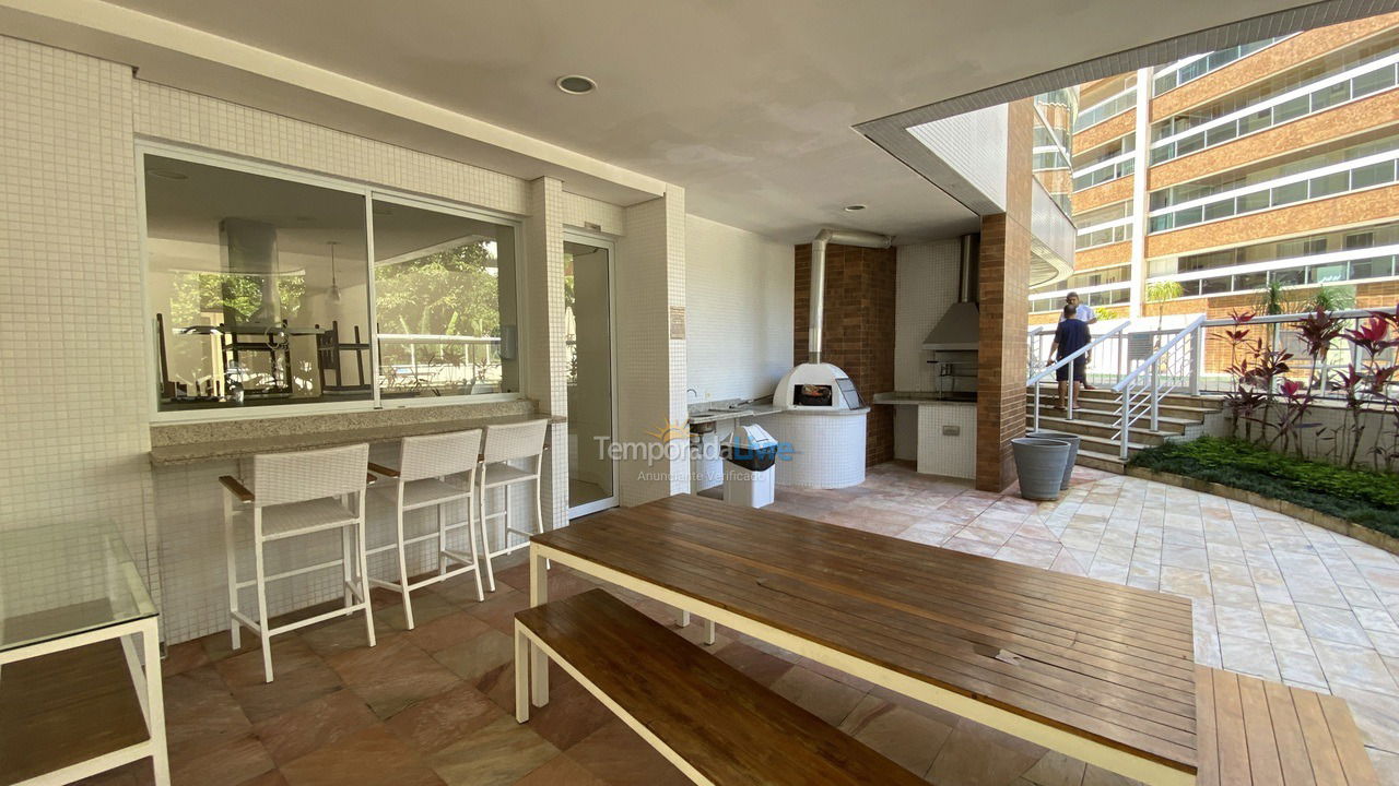 Apartamento para aluguel de temporada em Bertioga (Riviera de São Lourenço)