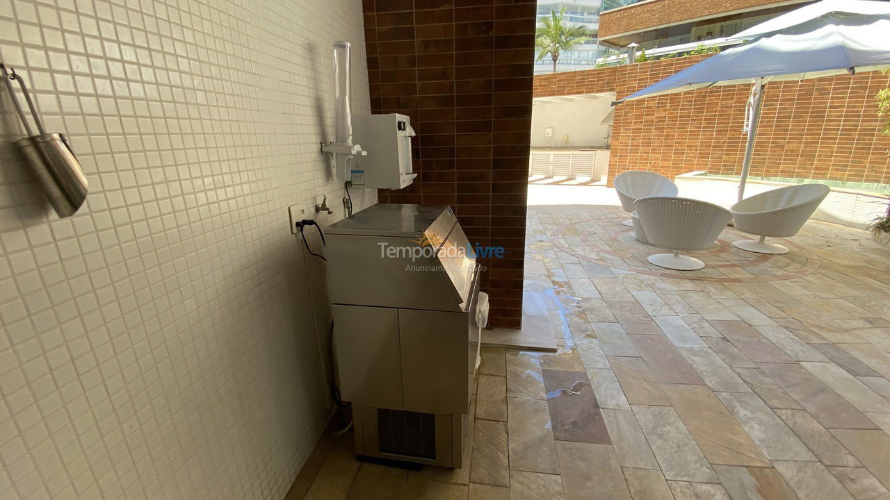 Apartamento para aluguel de temporada em Bertioga (Riviera de São Lourenço)