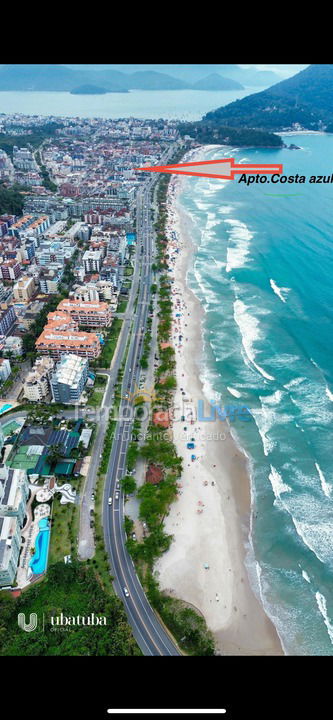 Apartment for vacation rental in Ubatuba (Praia Grande)