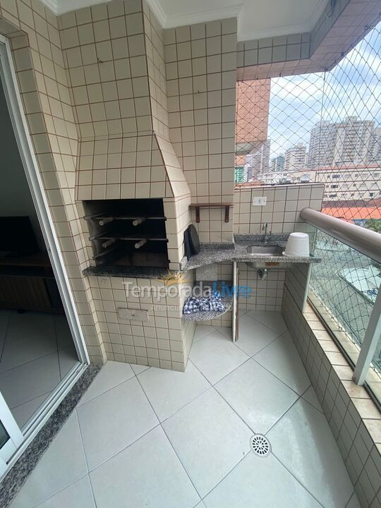 Apartment for vacation rental in Praia Grande (Aviação)