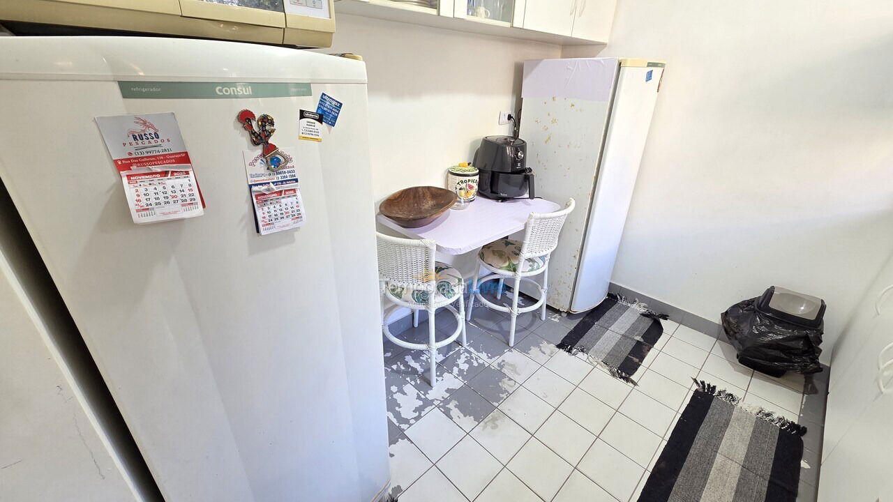 Apartment for vacation rental in Guarujá (Enseada)