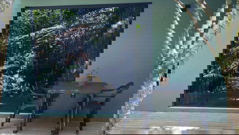 Ferrugem Green Village II apartment with kitchen near the beach