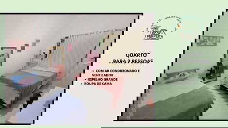Quarto para 3 pessoas
