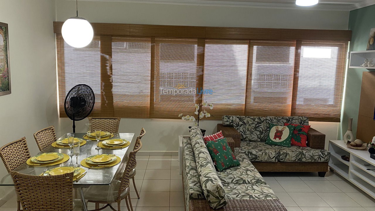 Apartamento para aluguel de temporada em Guarujá (Enseada)