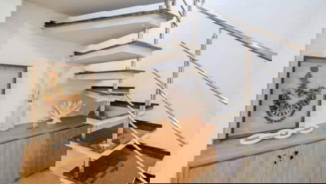 Andar baixo cobertura onde estão os quartos