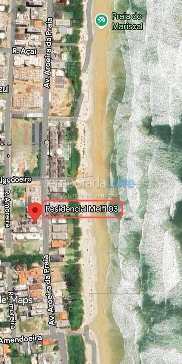 Apartment for vacation rental in Bombinhas (Canto Grande)