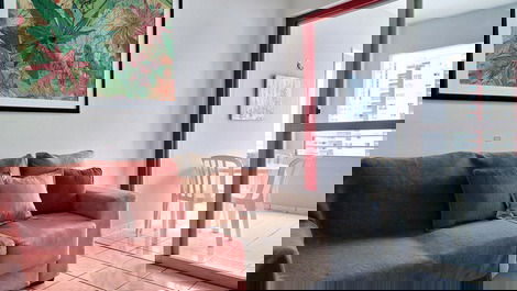 Porta de entrada para a sacada.