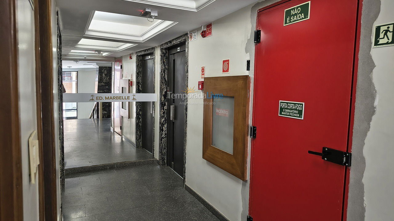 Apartment for vacation rental in Guarapari (Praia do Morro)