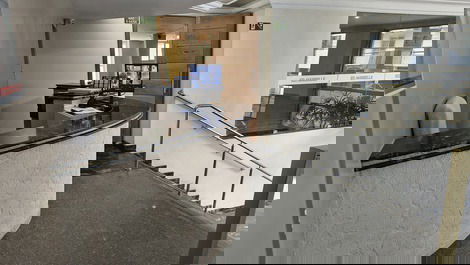 First-floor apartment with ocean view.