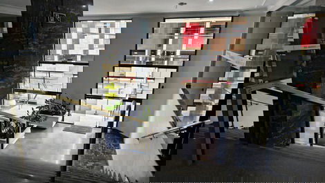 First-floor apartment with ocean view.