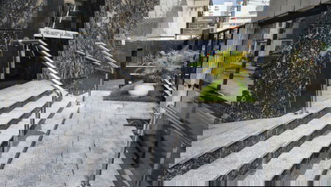 First-floor apartment with ocean view.