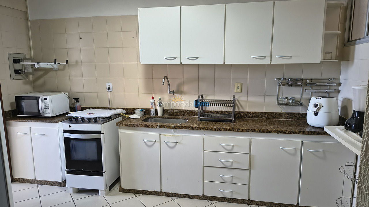 Apartment for vacation rental in Guarapari (Praia do Morro)