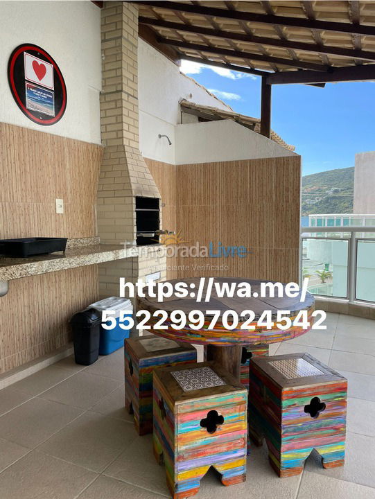 Apartment for vacation rental in Arraial do Cabo (Praia dos Anjos)