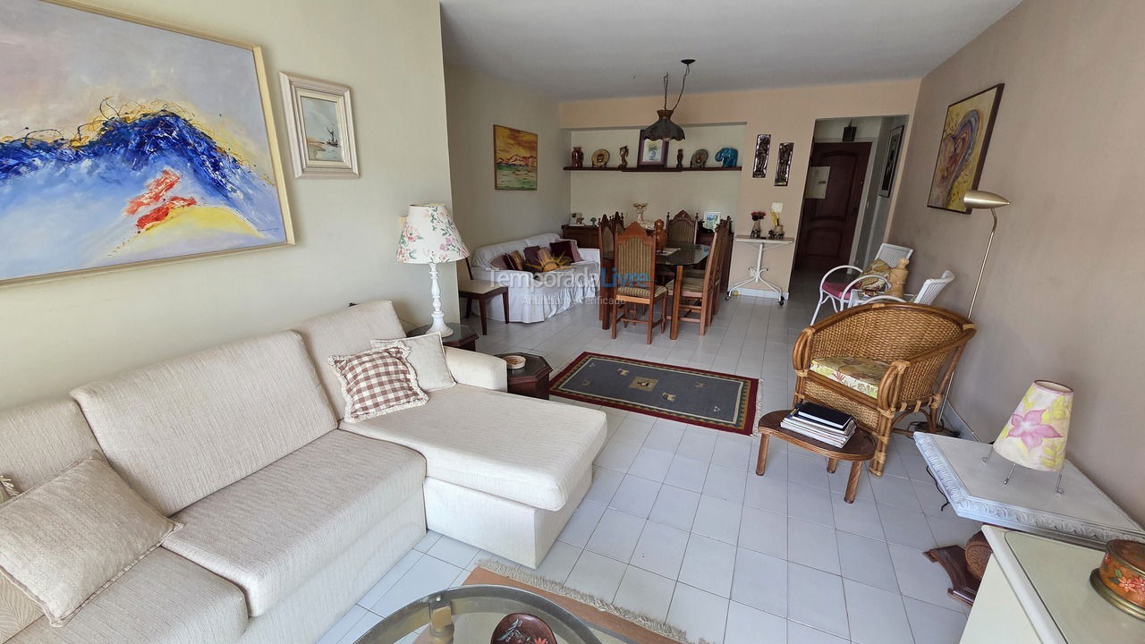 Apartamento para alquiler de vacaciones em Guarujá (Pitangueiras)