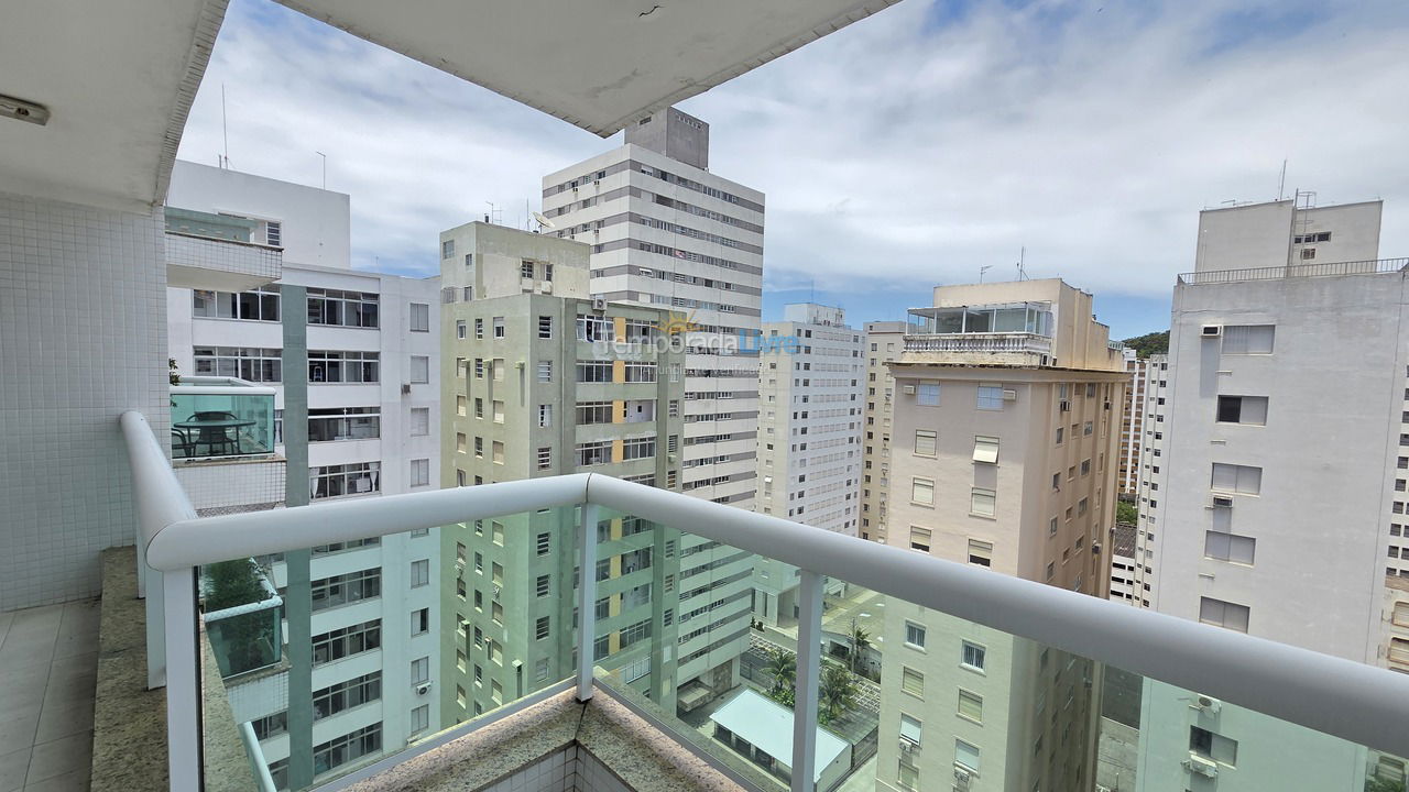 Apartamento para alquiler de vacaciones em Guarujá (Pitangueiras)