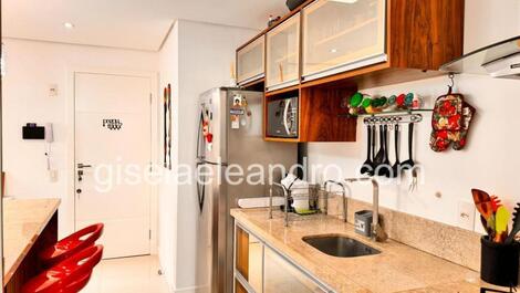 Encantador apartamento de 2 dormitorios con piscina en Jurere En