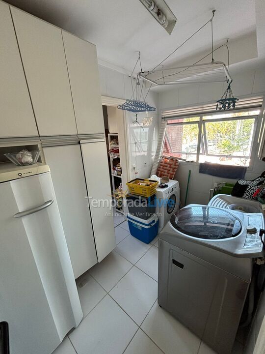 Apartamento para aluguel de temporada em Bertioga (Riviera de São Lourenço)