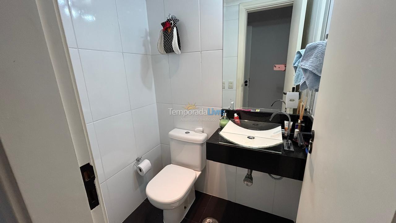 Apartamento para aluguel de temporada em Bertioga (Riviera de São Lourenço)