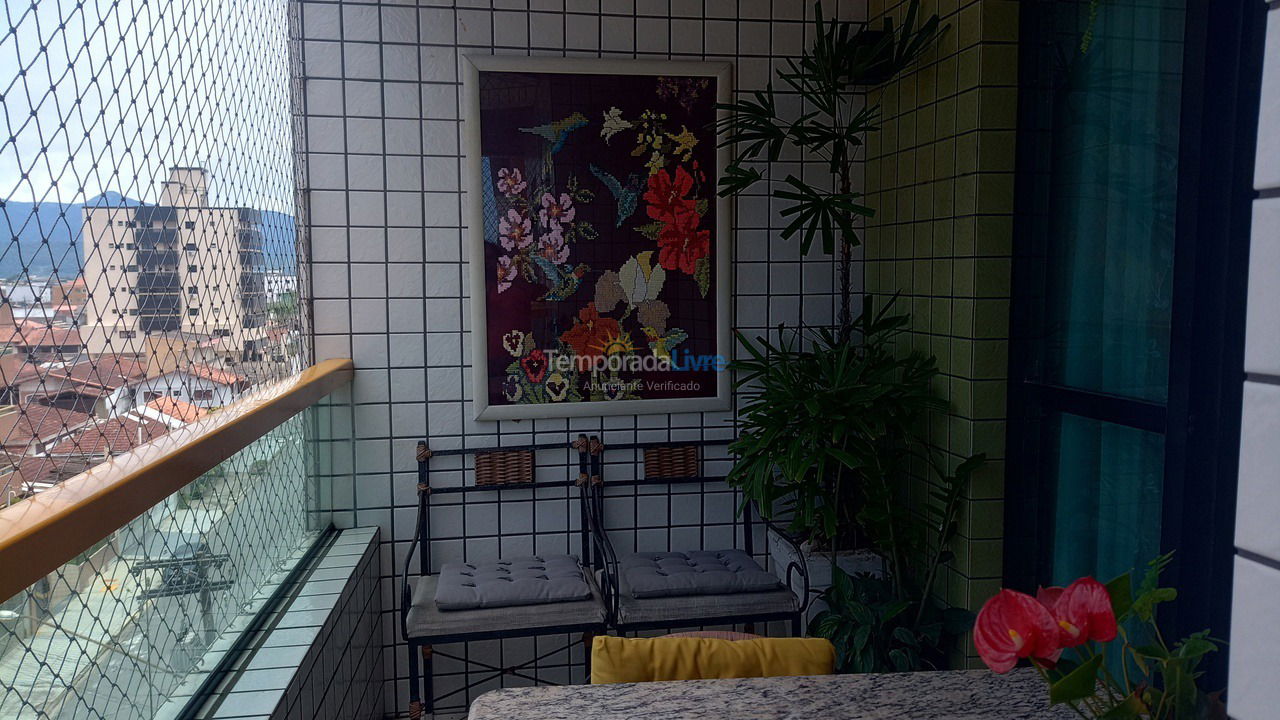 Apartment for vacation rental in Praia Grande (Vila Tupi)