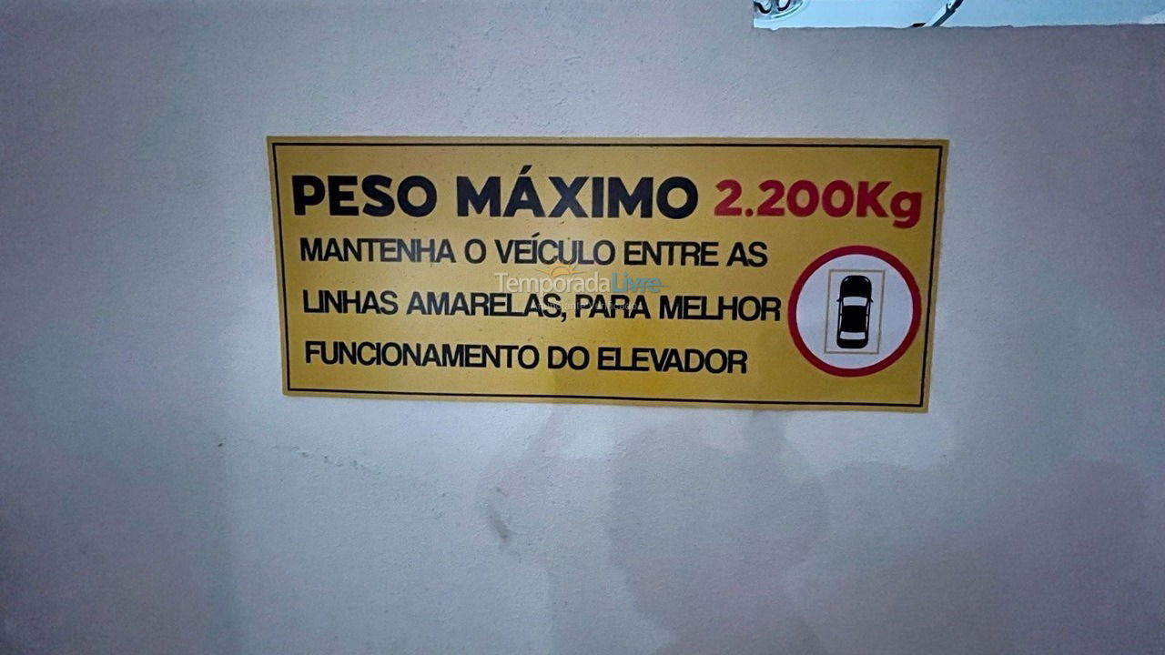 Apartment for vacation rental in Porto Belo (Perequê)