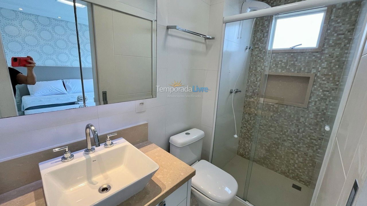 Apartment for vacation rental in Porto Belo (Perequê)