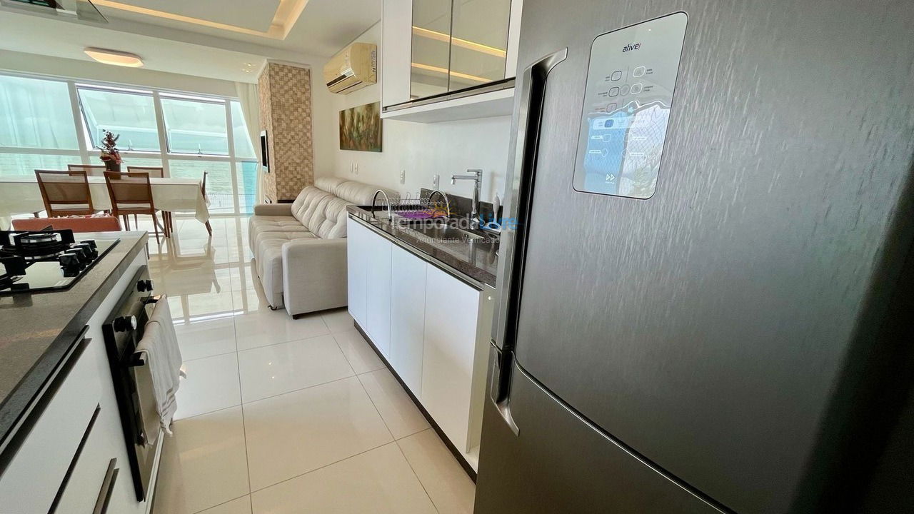 Apartment for vacation rental in Porto Belo (Perequê)