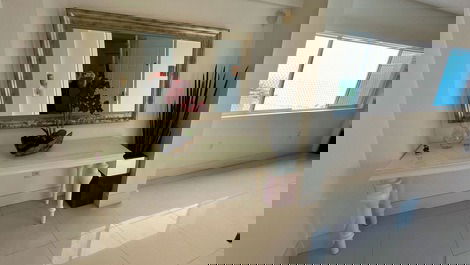 Beautiful sea view in Perequê (Porto Belo) for 8 people.