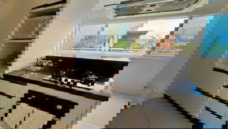 Beautiful sea view in Perequê (Porto Belo) for 8 people.