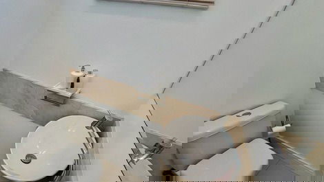 Beautiful sea view in Perequê (Porto Belo) for 8 people.