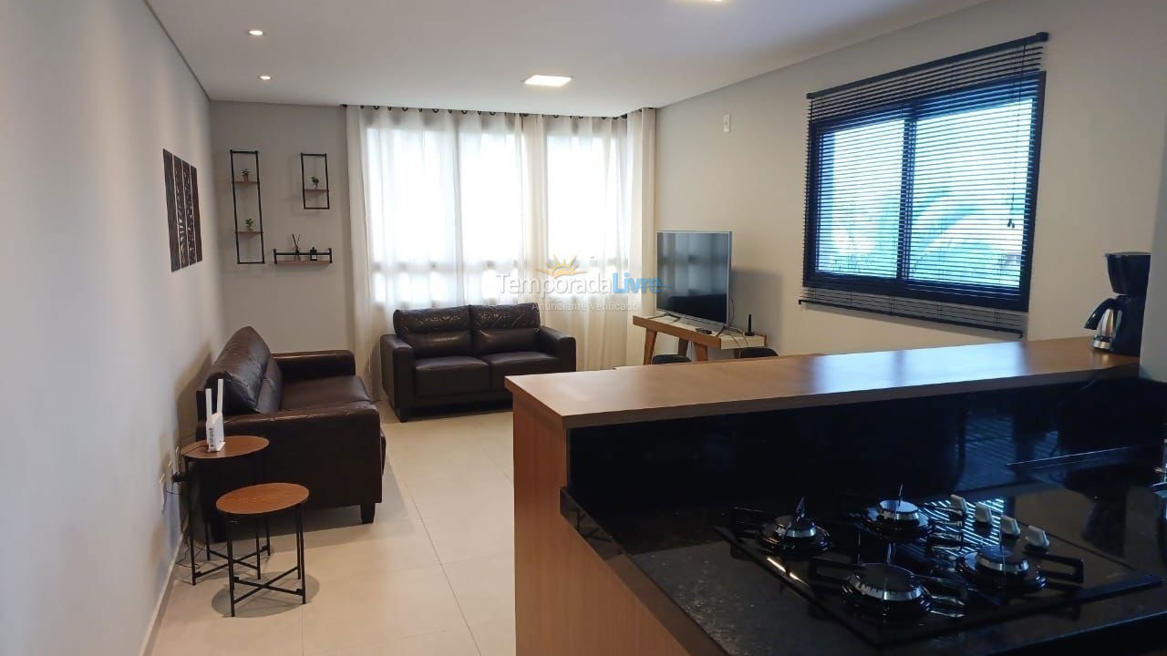 Apartamento para aluguel de temporada em Palhoça (Praia do Sonho)