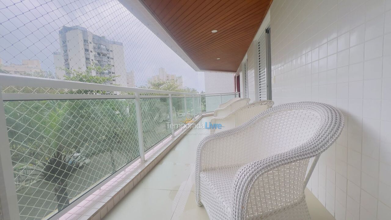 Apartamento para aluguel de temporada em Bertioga (Riviera de São Lourenço)