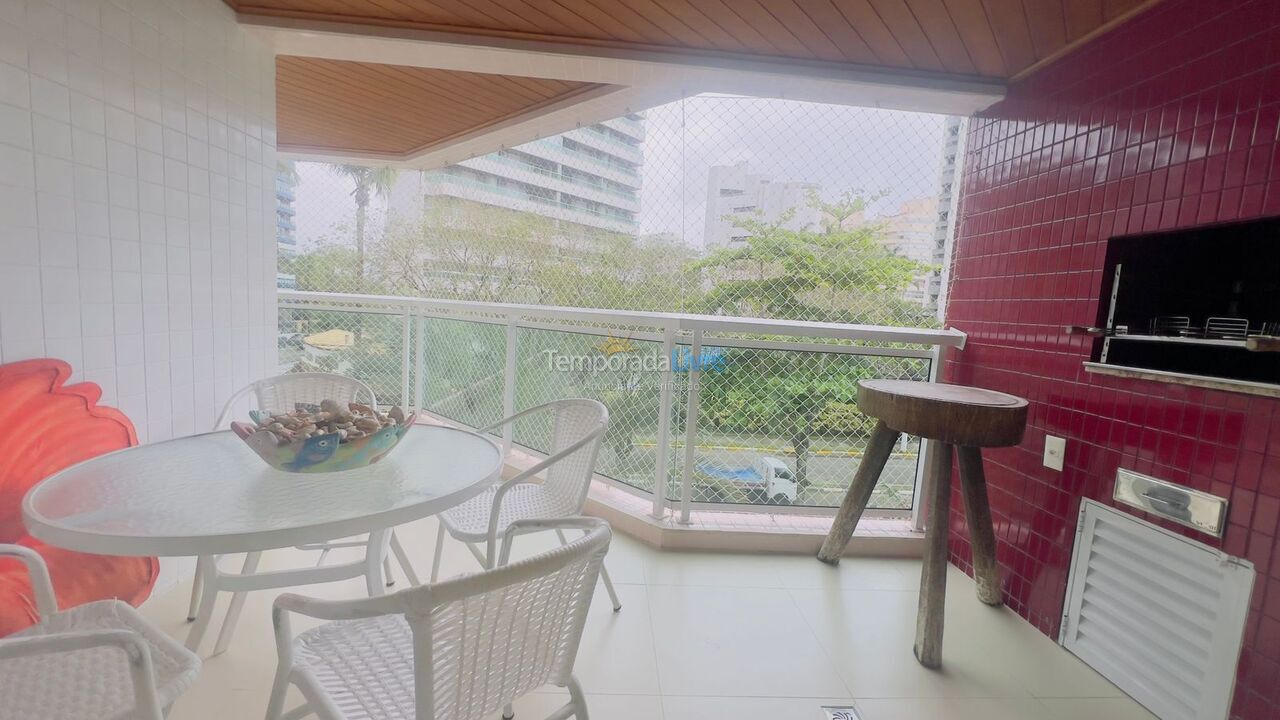 Apartamento para aluguel de temporada em Bertioga (Riviera de São Lourenço)