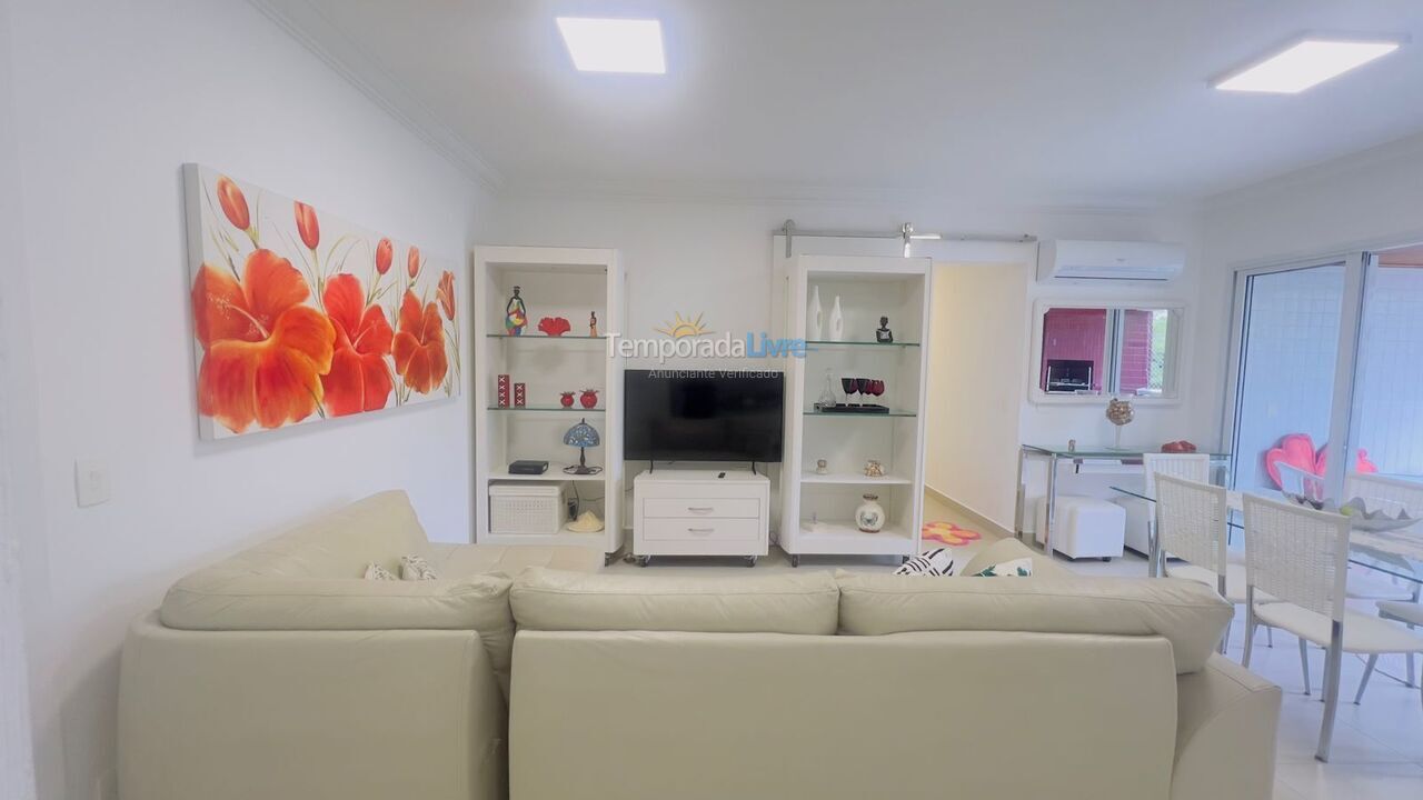 Apartamento para aluguel de temporada em Bertioga (Riviera de São Lourenço)