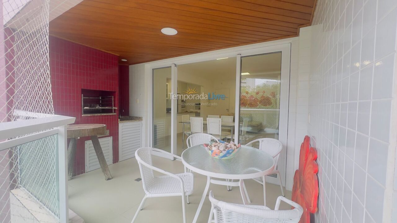 Apartamento para aluguel de temporada em Bertioga (Riviera de São Lourenço)