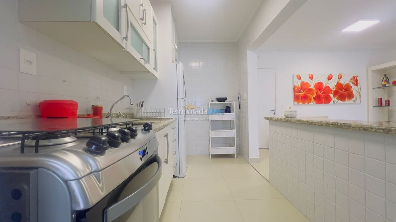 Apartamento para aluguel de temporada em Bertioga (Riviera de São Lourenço)