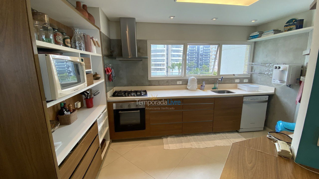 Apartamento para aluguel de temporada em Bertioga (Riviera de São Lourenço)