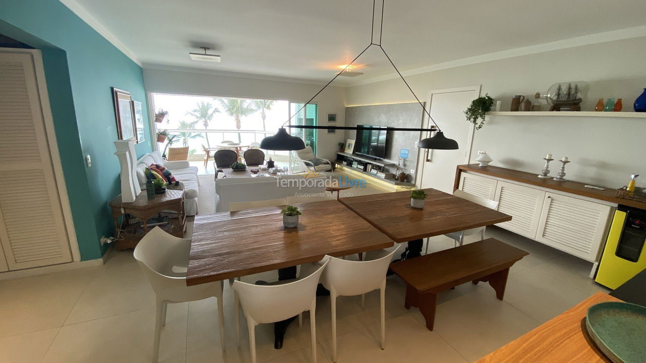 Apartamento para aluguel de temporada em Bertioga (Riviera de São Lourenço)