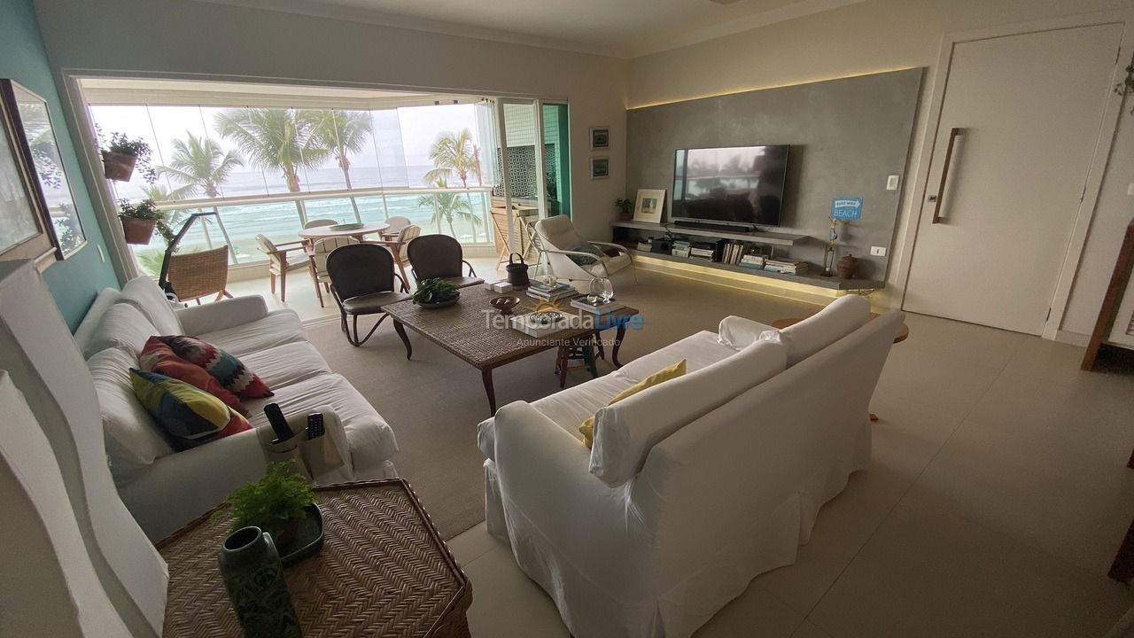 Apartamento para aluguel de temporada em Bertioga (Riviera de São Lourenço)