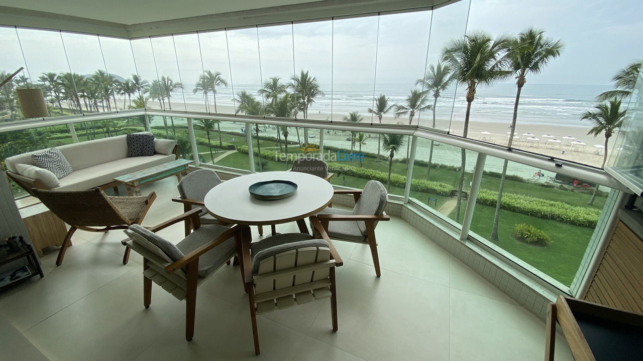 Apartamento para aluguel de temporada em Bertioga (Riviera de São Lourenço)