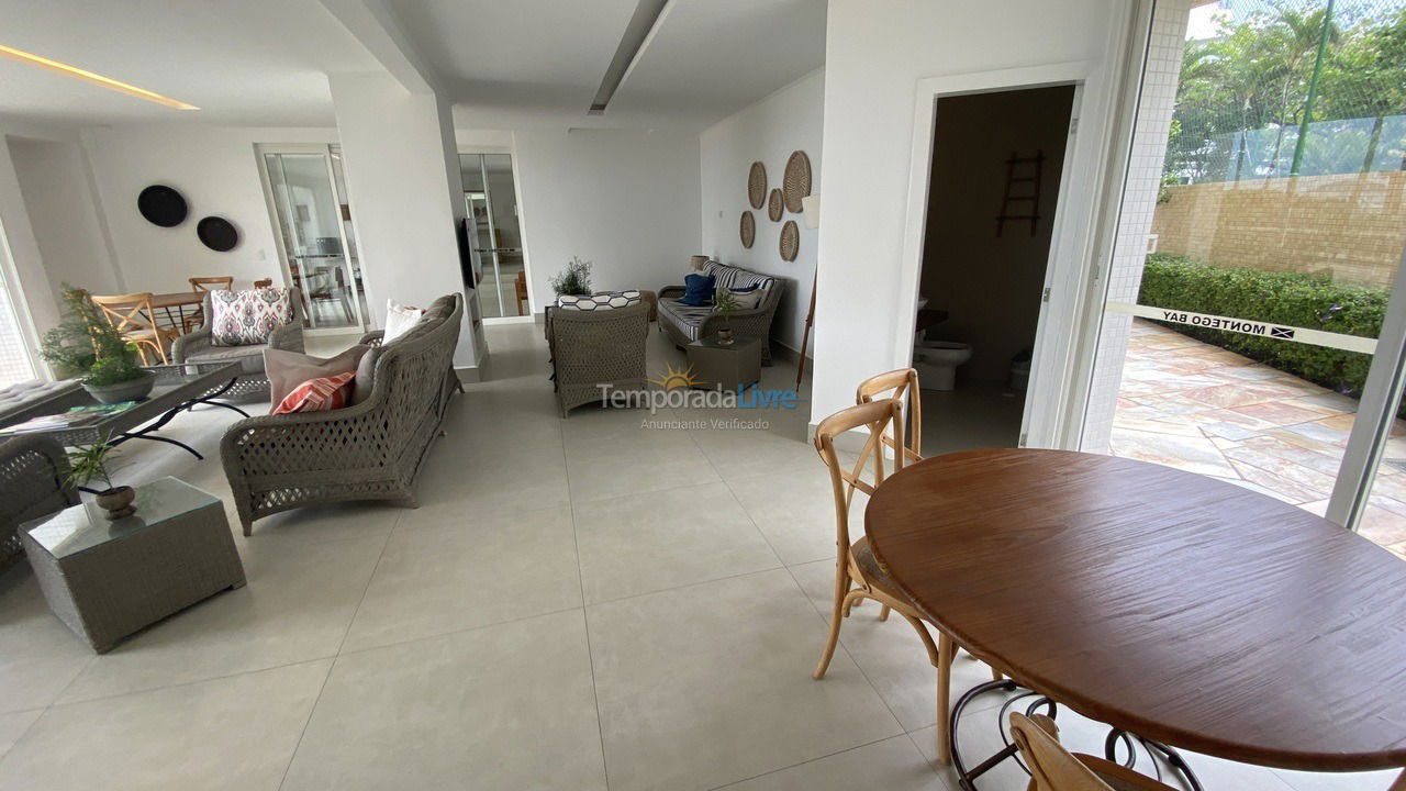 Apartamento para aluguel de temporada em Bertioga (Riviera de São Lourenço)