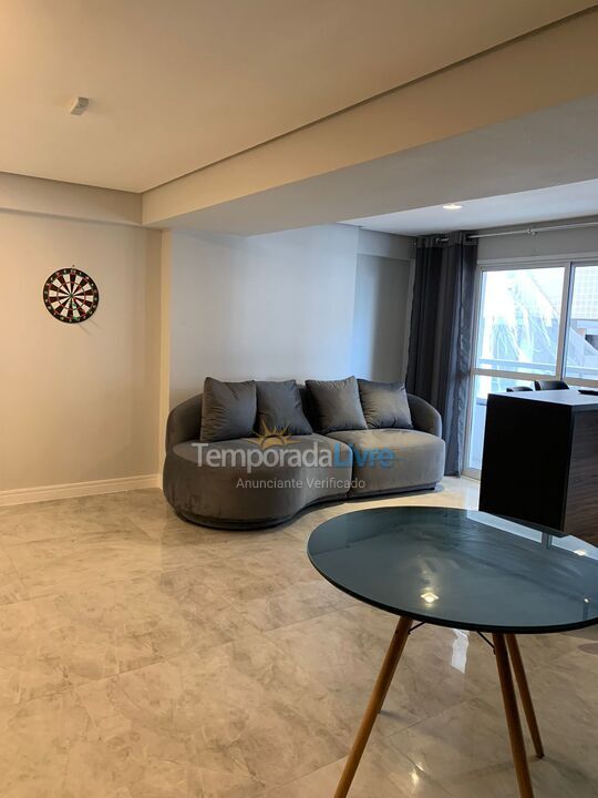 Apartamento para alquiler de vacaciones em Praia Grande (Praia do Caiçara)