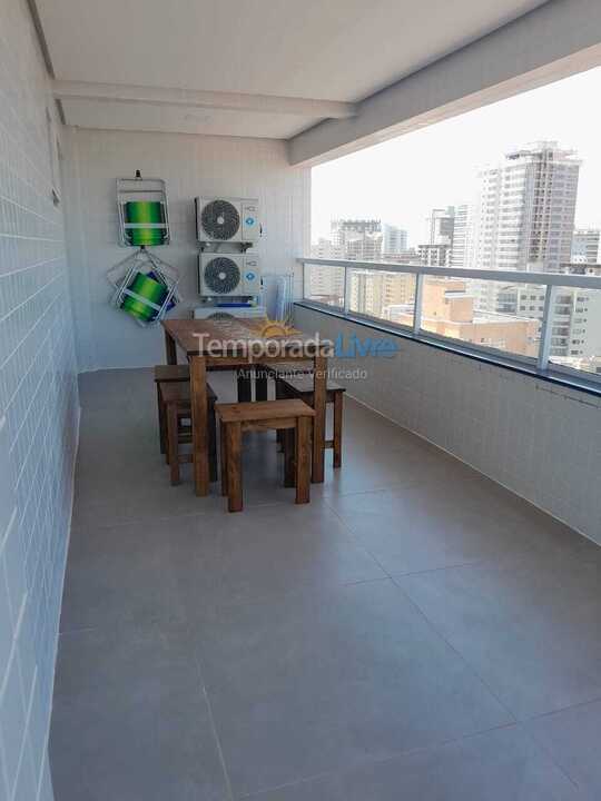Apartamento para alquiler de vacaciones em Praia Grande (Praia do Caiçara)