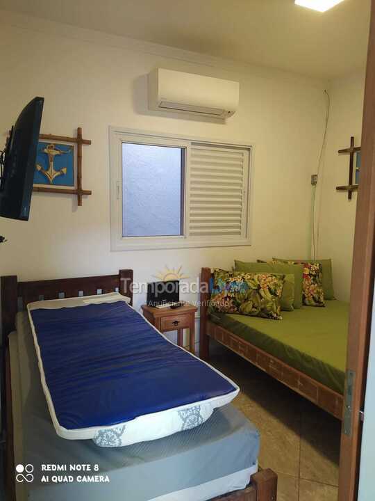 Apartment for vacation rental in Ubatuba (Maranduba)